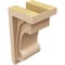 Ekena Millwork 5"W x 5"D x 10"H Wide Alma Rough Cedar Woodgrain TimberThane Corbel, Primed Tan CORUR05X05X10ALMRCPR - alternate 5
